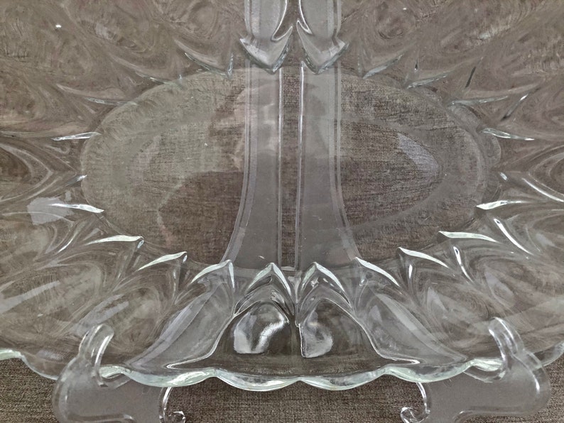Classic Vintage CELERY DISH Glass Serving Dish Mid Century Etsy