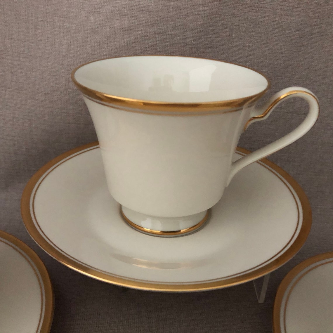 Set of 4 NORITAKE Viceroy China Tea or Coffee CUPS With Etsy