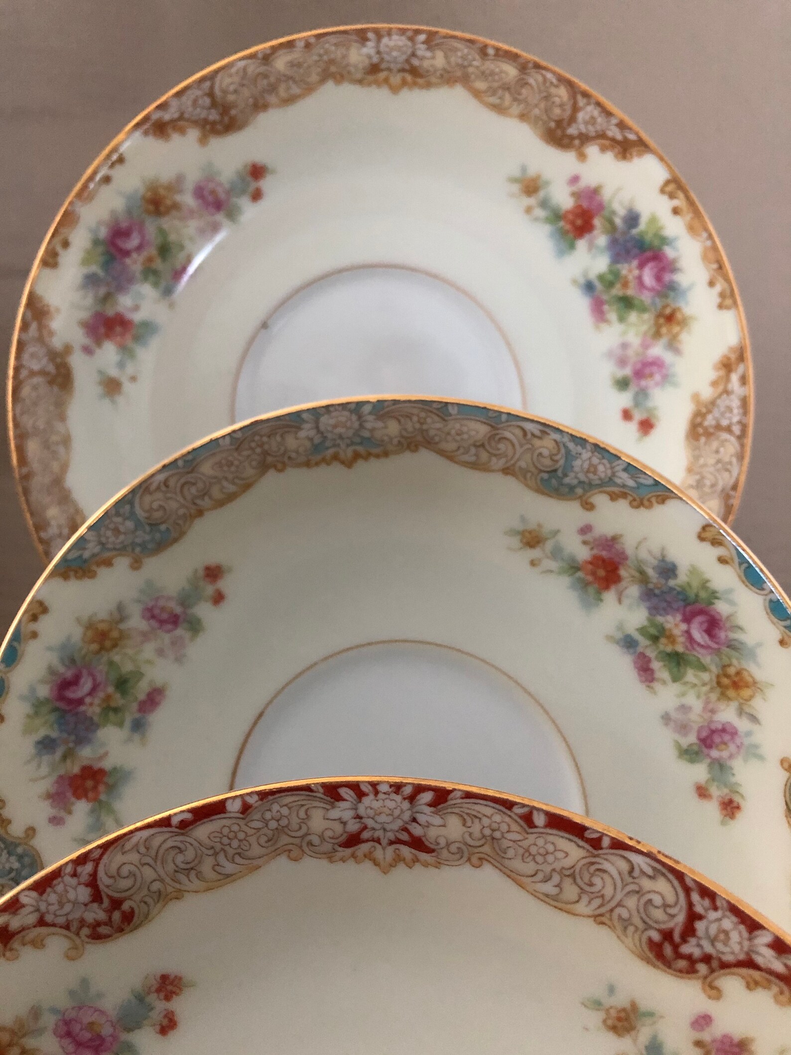 SET of 8 OCCUPIED Japan Noritake China Saucers Post WWII Etsy