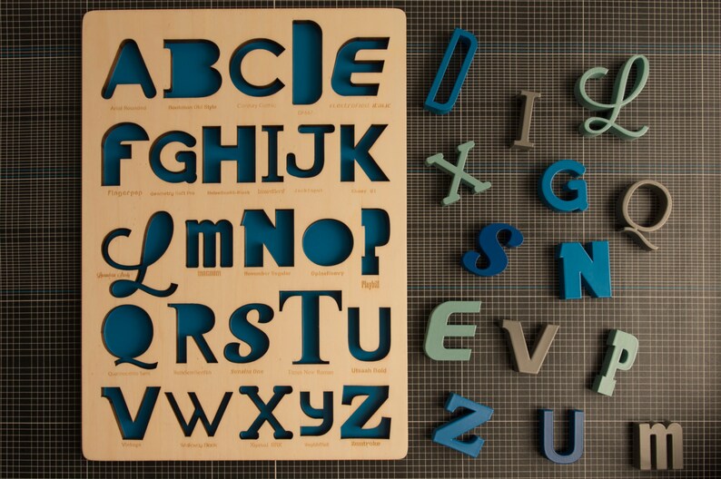 Font Alphabet Puzzle image 3