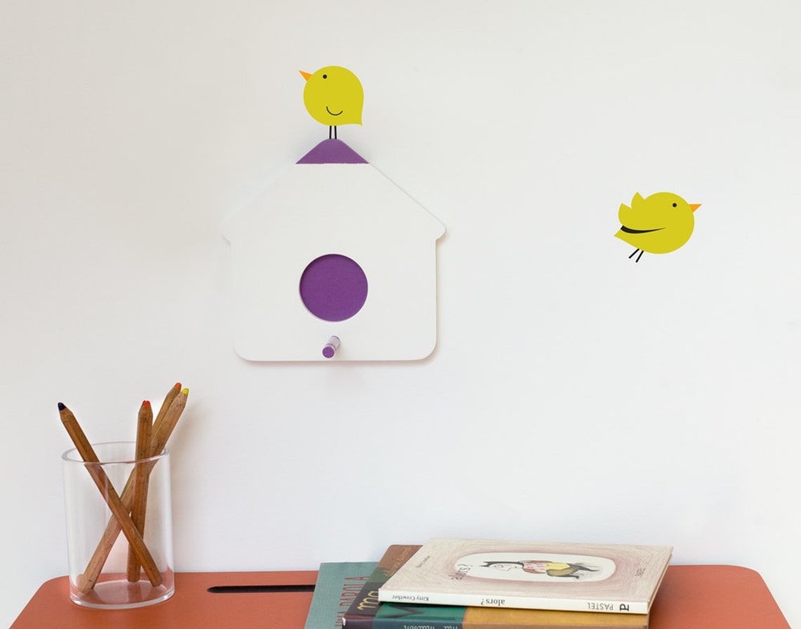 Ikhaya Birdhouse Clothes Hooks Bumoon Stickers Etsy