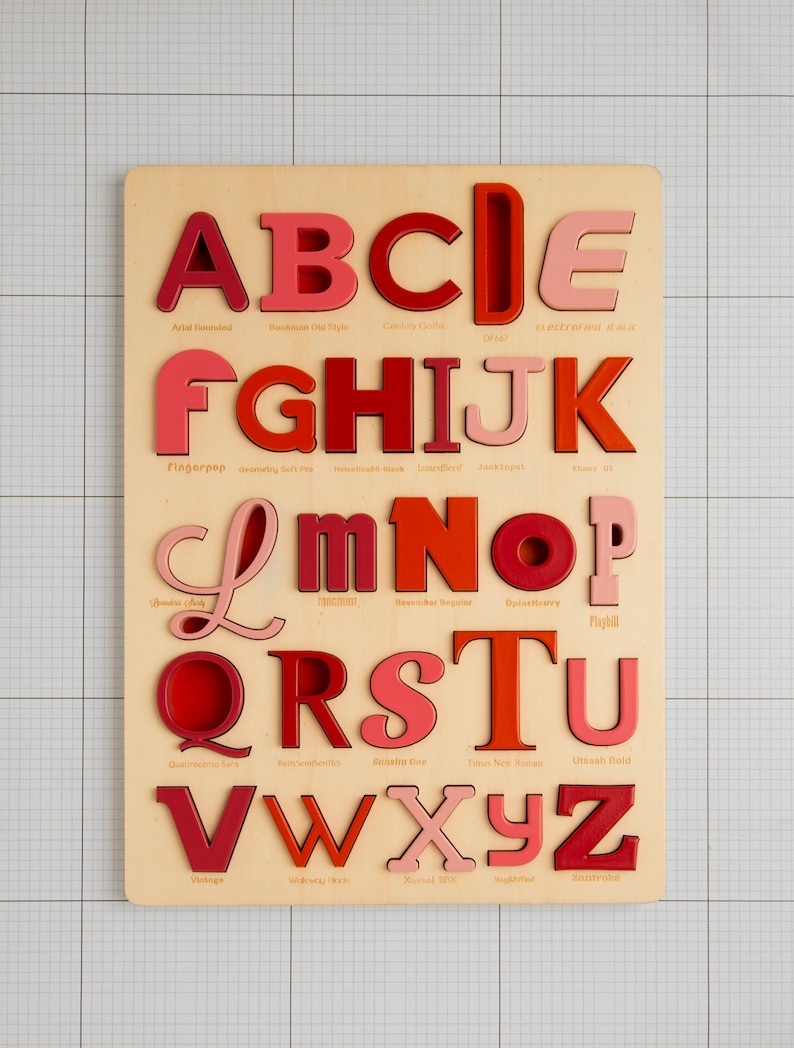 Font Alphabet Puzzle image 2