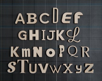 Alpha-bits Individual Letters