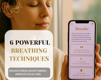 Interaktives Atemtechniken-Tool: Stressabbau & Fokussierung (digital geführtes Tool)