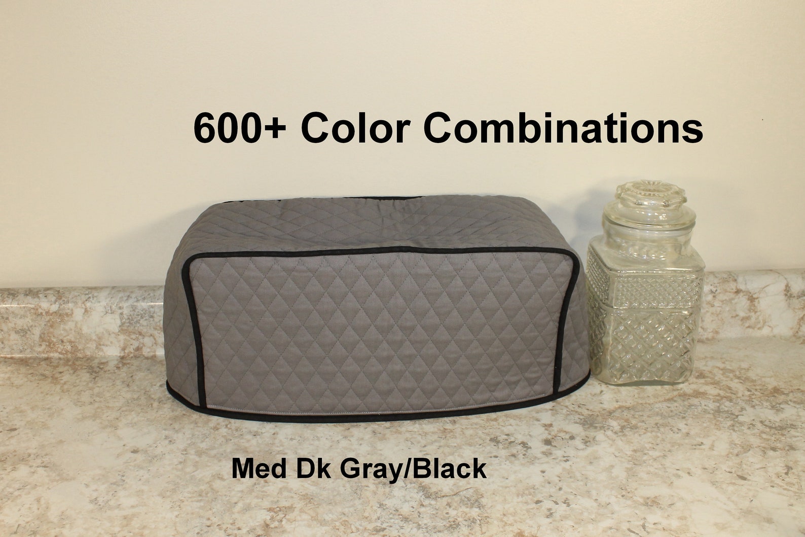 Long Toaster Cover 2 or 4 Slice 610 color combos Custom Etsy