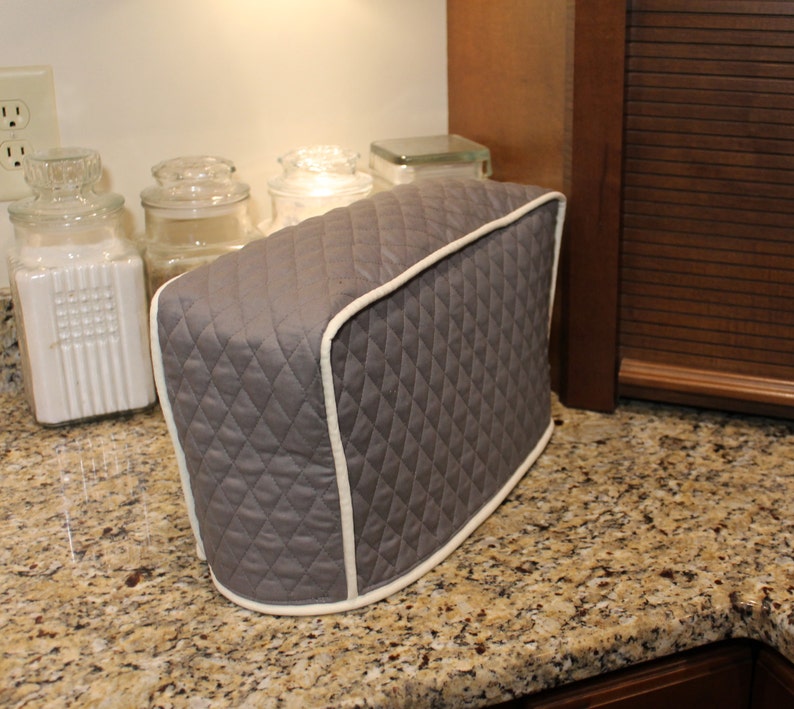 Long Toaster Cover 2 or 4 Slice 610 color combos Custom Etsy