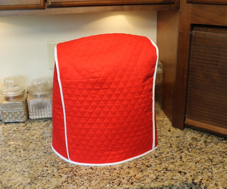 Keurig Coffee Covers 600+ color combos Gift Under 40 Bright RedWhite Trim Shown- Great Gift for BridesMother/'s Day 4 Sizes