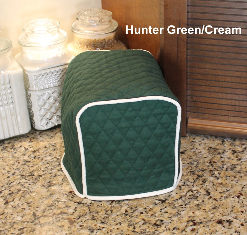 2 Slice or 4 Slice Toaster Cover M.T.O. 600 Color Combos Etsy