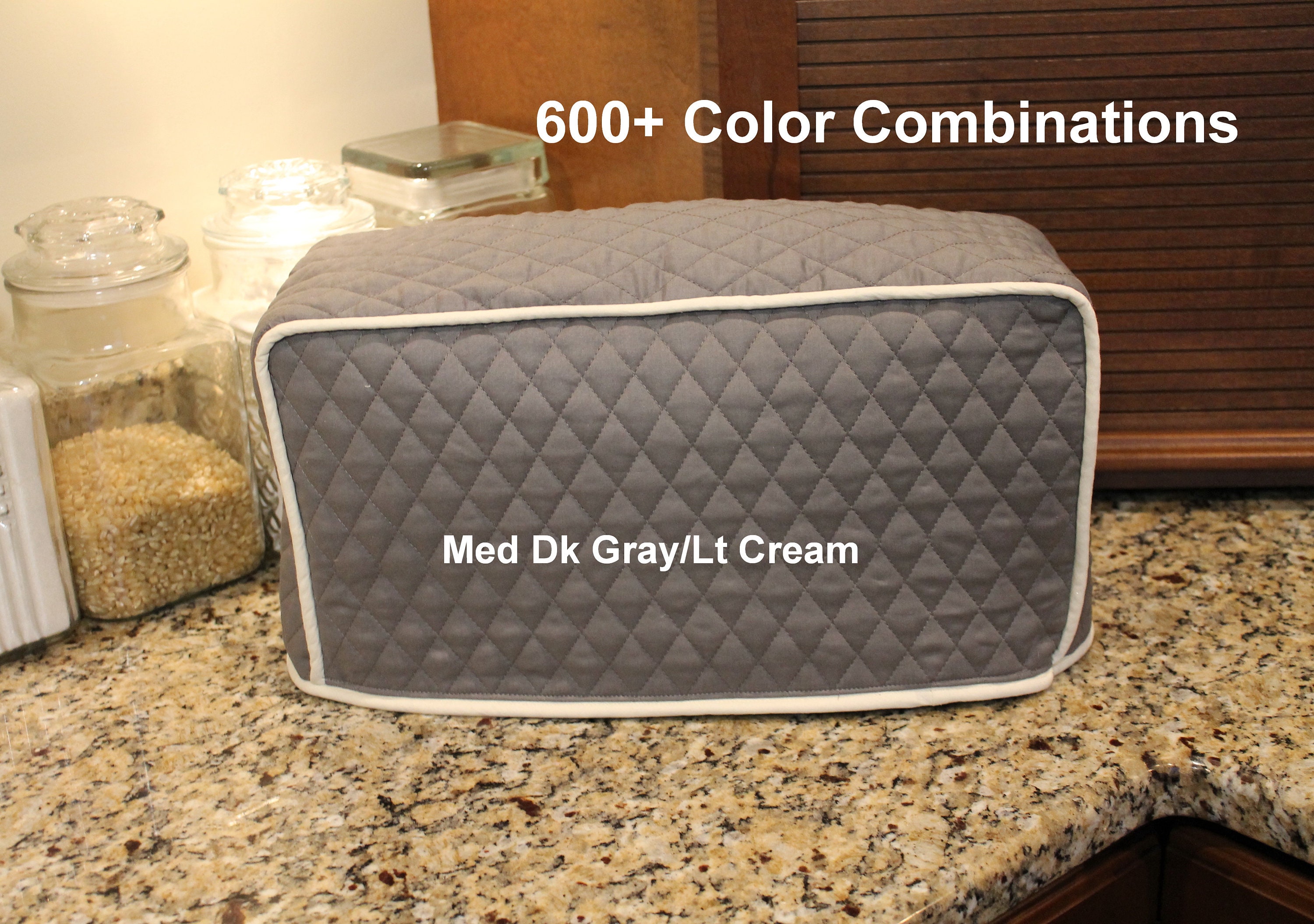 Long Toaster Cover 2 or 4 Slice 610 Color Combos Custom Etsy