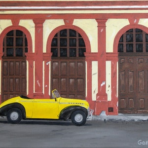 Havana, Cuba Oil Painting (16&quot; x 20&quot;)