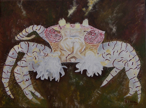 Crab Oil Painting Pom Pom Or Boxer Craboriginal Oil Painting Etsy Crab Oil Painting Pom Pom Or Boxer Craboriginal Oil Painting Etsy