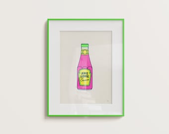 Awesome Sauce Screenprint