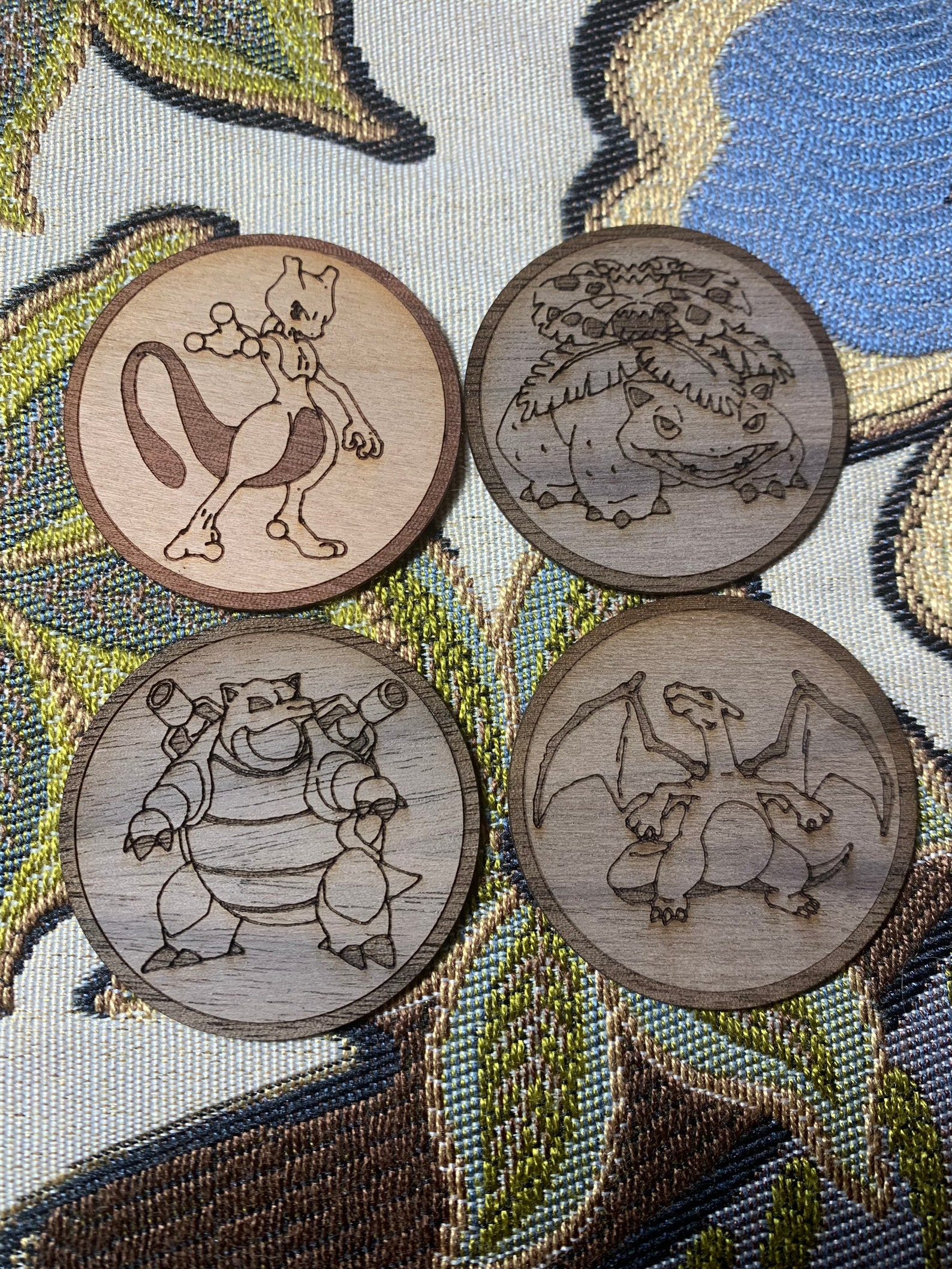 Pokemon wood sticker variety pack Etsy