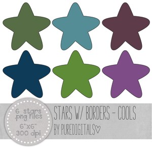 Sterne ClipArt, PNG, verkauft, Hearts, Digitales Scrapbooking, Scrapbooks, farbigen Sternen, digitale Sterne, Sterne ClipArt ClipArt Digital, Digital