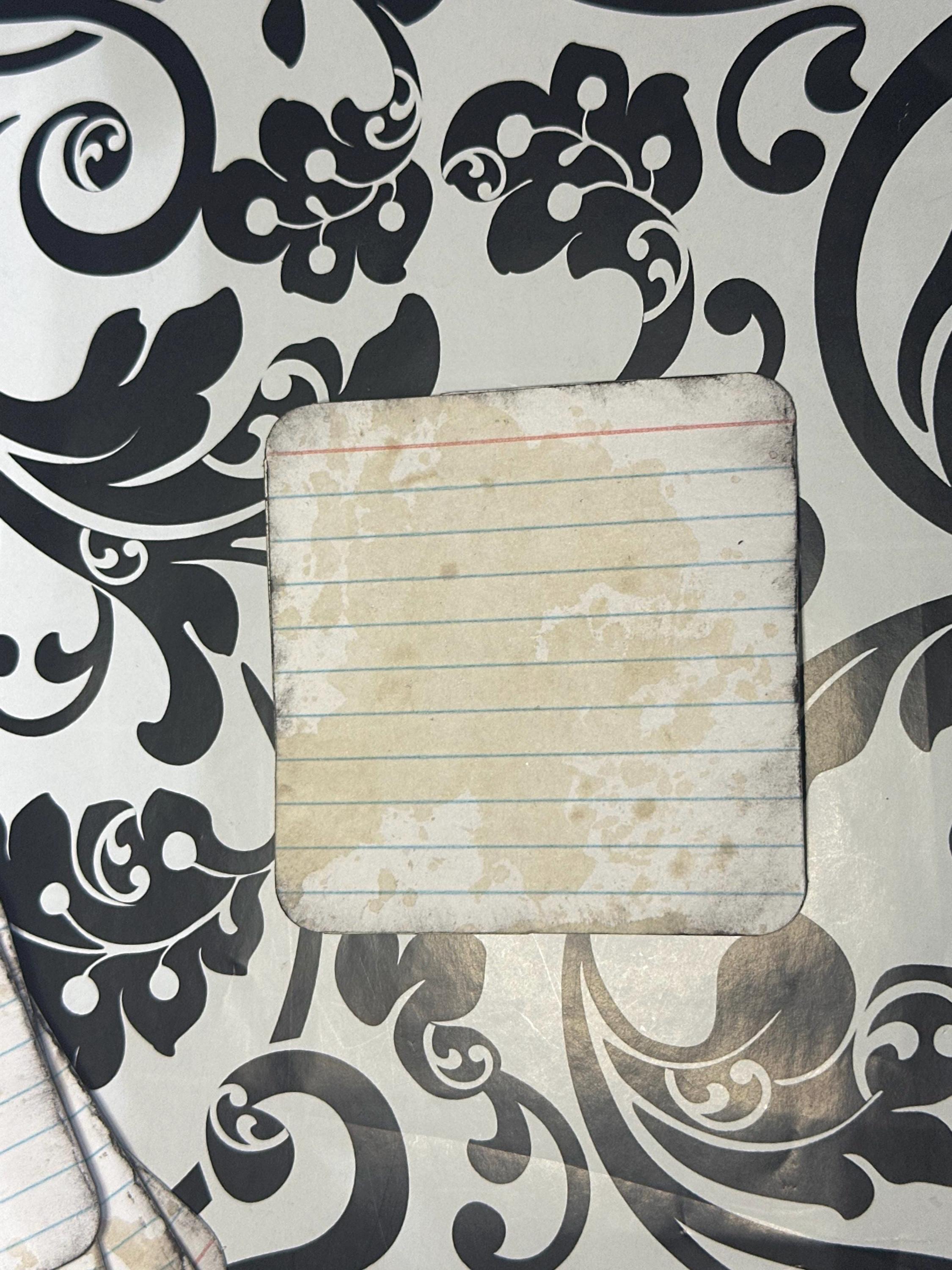 Altered Index Card Pockets 5 Pack, Art, Scrapbooking, Junk Journal ...