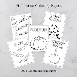 E-Book Halloween Coloring Pages