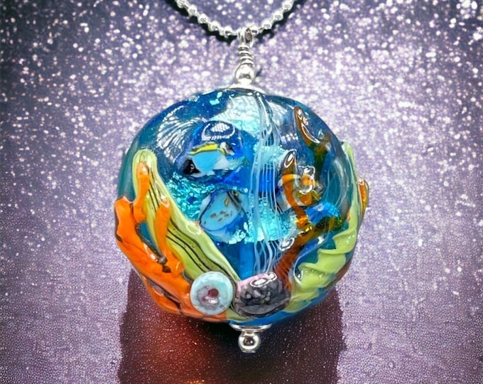 Mermaid Jewelry Underwater Aquarium - Inside Out