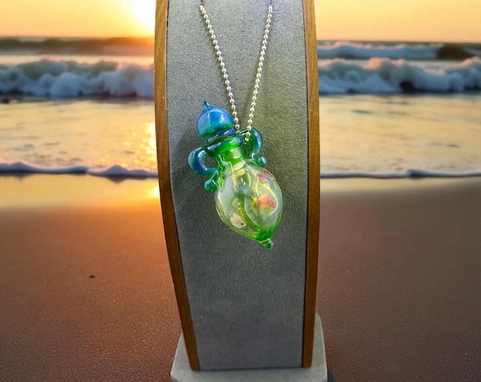 Ancient Mermaid Tears Vessel Bead