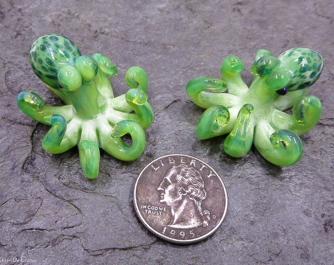 Sea Slyme Octo Baby Earrings - Made to order