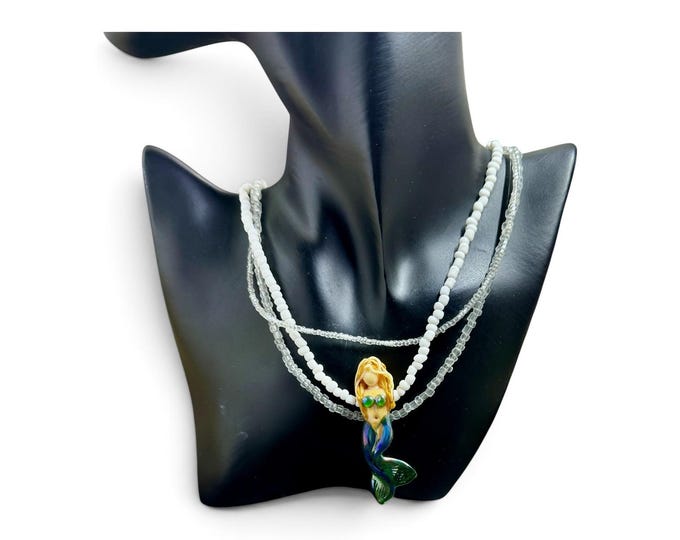 Handmade Italian Glass  Mermaid named Nicole