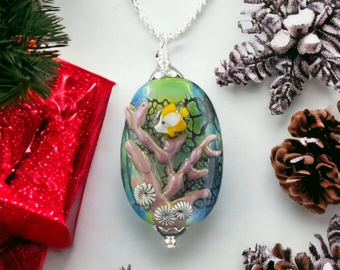 Mermaid Jewelry Underwater Aquarium - Inside Out