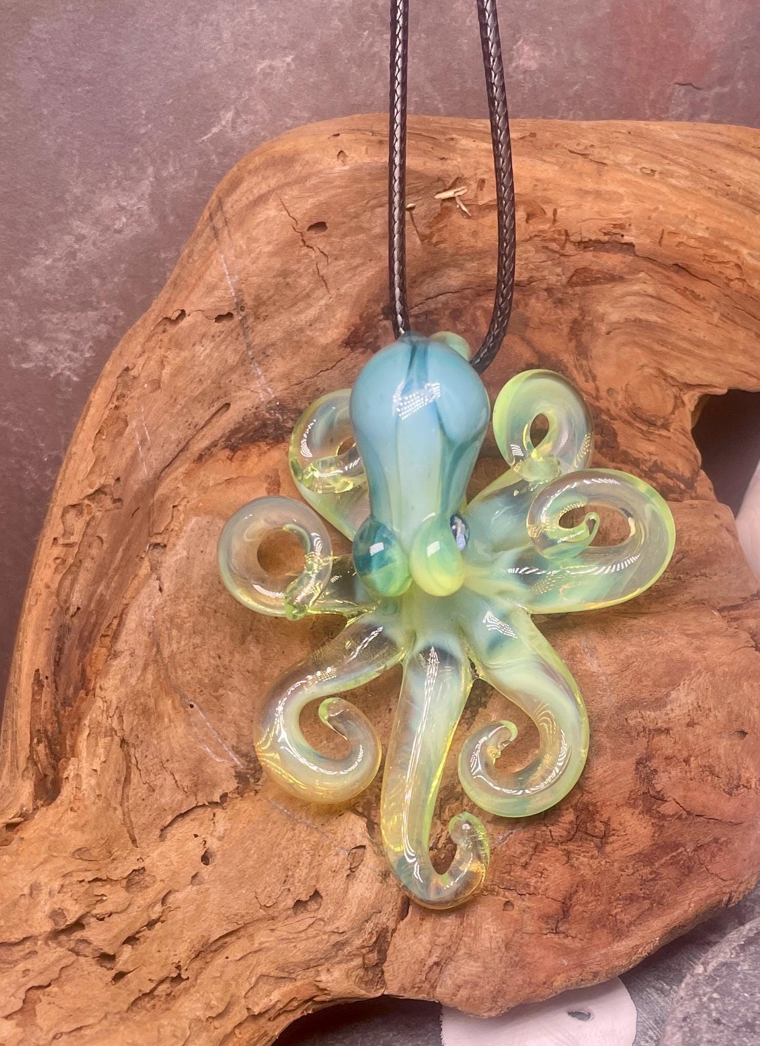 XODAS ペンダント　ボロシリケイトガラス Octopus XODAS Octopus ボロシリケイトガラス タコ Pendant Octopus