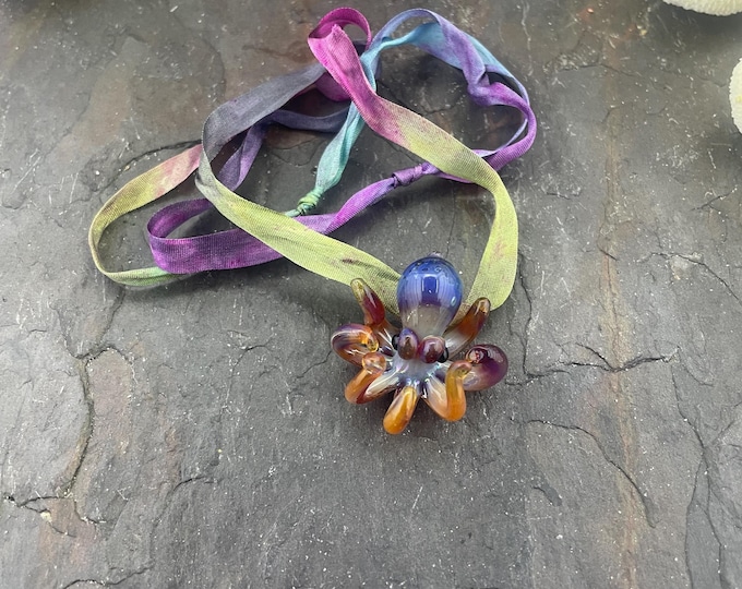 The Tiny Silver Beach Ribbon Necklace