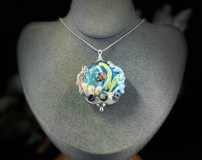Mermaid Jewelry Underwater Aquarium - Inside Out