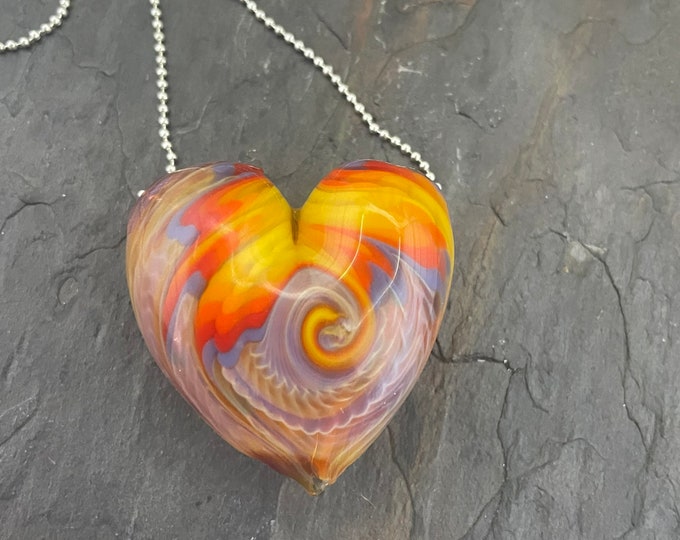 The Sunset Wave Hollow Boro Heart