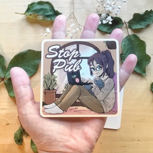 Chat Support 7/24 - Big Sticker Stop Pub - por Ayaluna
