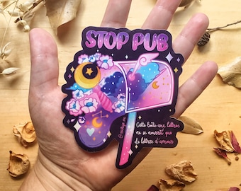 Magic Box - Pegatina grande para pub Stop - de Michigo