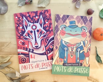 Passwords Book • Kitsune and Frog