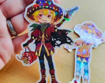 Pegatinas brillantes de Poncho