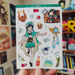 Venti - A6-ark med klistermärken