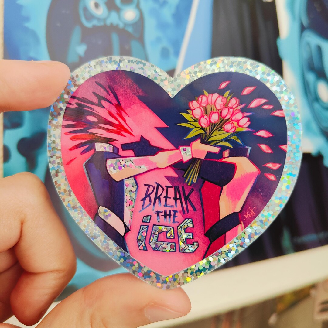 Break the ICE - Sticker - by Poncho - Etsy