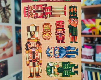 Cascanueces - Hoja de pegatinas A6