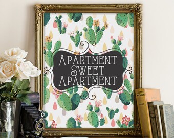 Apartment Print, wall art quote, Trendy Print, poster quote, Dorm Decor, quote print, quote art, Wall Art, Typography, Quote, "Print"