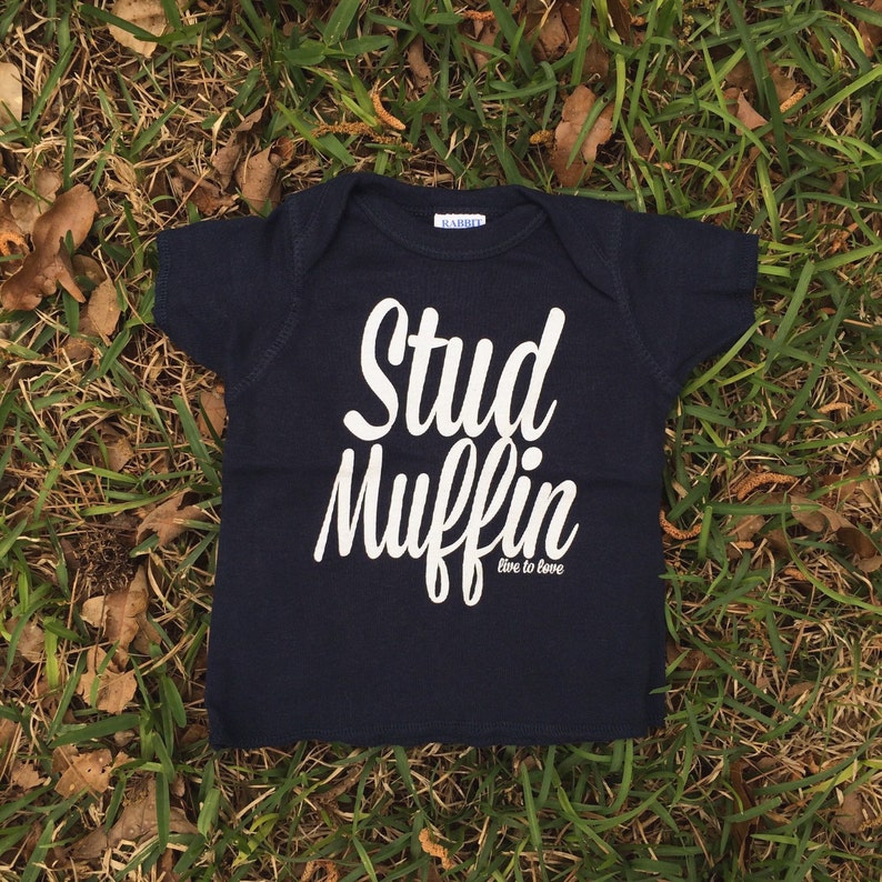 Stud Muffin Tee Baby Shirt TShirt Cute Baby Clothing | Etsy
