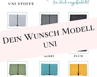 Dein Tabakbeutel Wunschmodell auf Bestellung: UNI / Einfarbig /  9 Modelle zur Auswahl / Produktion auf Bestellung