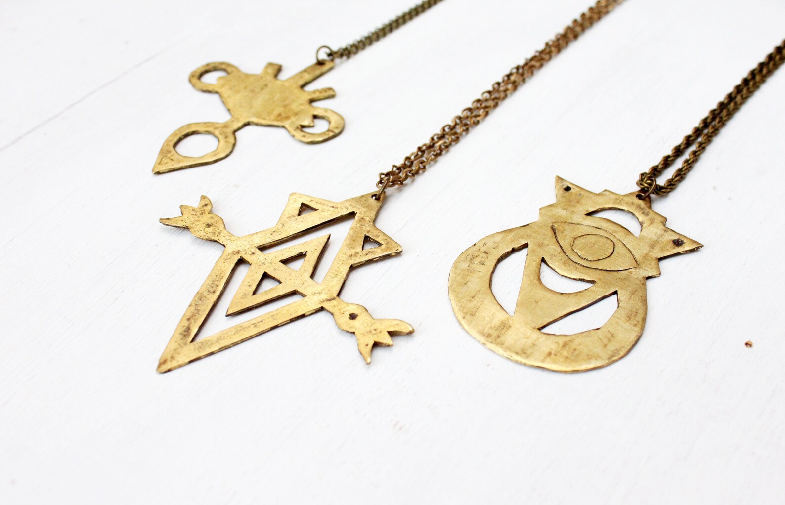 Statement Eye Necklace Witch Charm Necklace Celestial Etsy