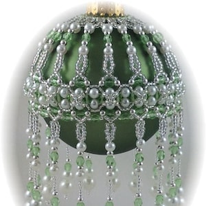 Veiled Beauty Ornament Cover PDF Pattern By Michelle Skobel