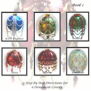 The Bejeweled Ornaments PDF Pattern Book By Michelle Skobel 6 Patterns