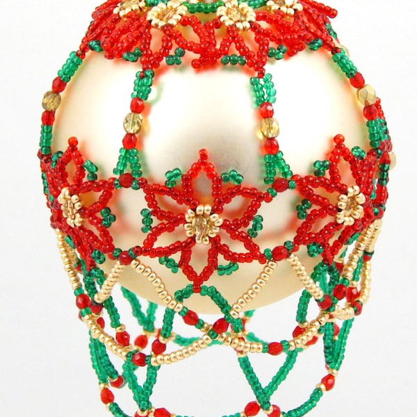 Beaded Ornament Cover - Etsy