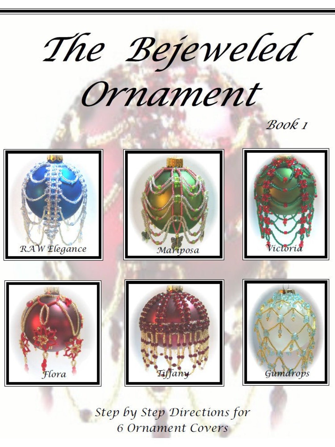 The Bejeweled Ornaments PDF Pattern Book by Michelle Skobel 6 Patterns ...
