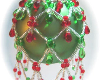 Gumdrops Ornament Cover PDF Pattern By Michelle Skobel