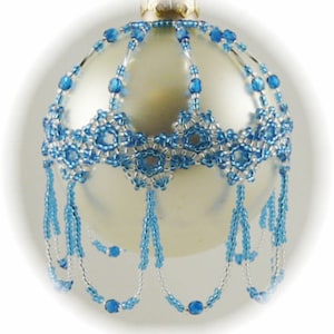 Ice Crystals Ornament Cover PDF Pattern By Michelle Skobel
