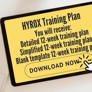 HYROX初心者向けトレーニングプラン