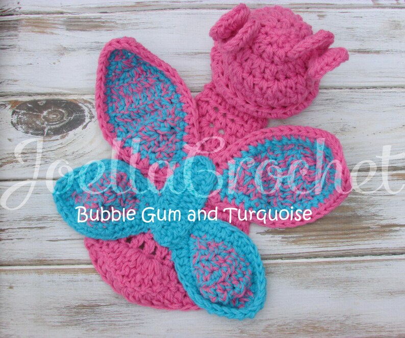 Newborn Butterfly Photo Prop Outfit Crochet Newborn Photo image 0