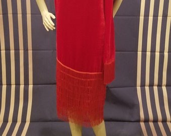 1920 inspiriert Flapper Kleid
