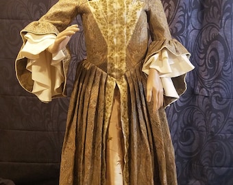 SALE !!   Von Outlander inspiriertes französisches 1800er Kleid